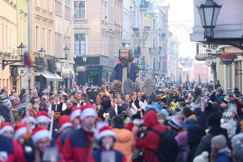 The Three Kings' Procession. Torun. 06.01.2026