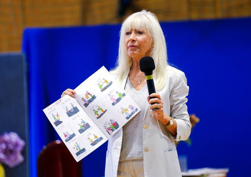 Meeting with Judge Anna Maria Wesolowska. Torun. 19.09.2025