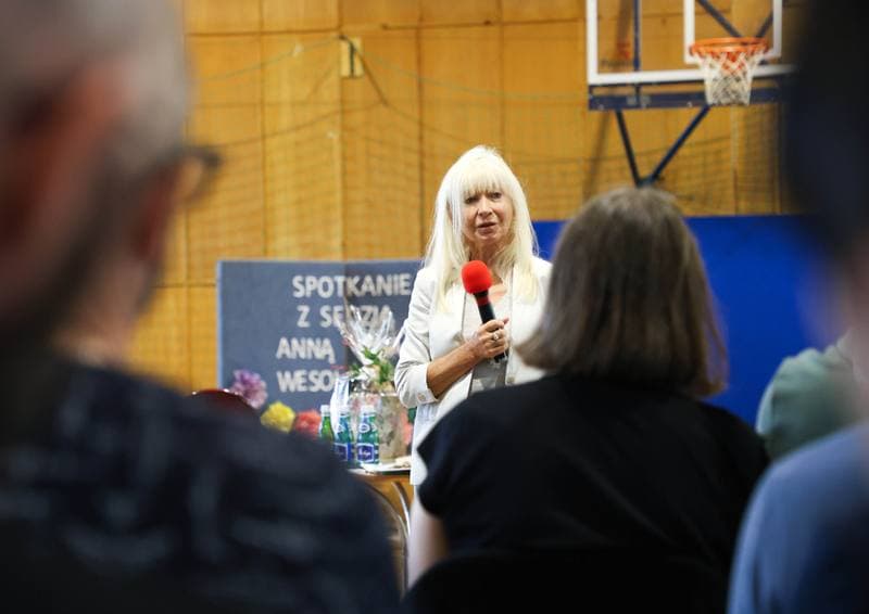 Meeting with Judge Anna Maria Wesolowska. Torun. 19.09.2025