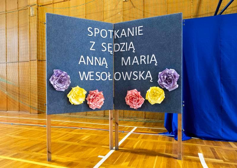 Meeting with Judge Anna Maria Wesolowska. Torun. 19.09.2025
