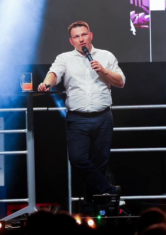 Slawomir Mentzen. Beer with Mentzen. Torun. 06.09.2025