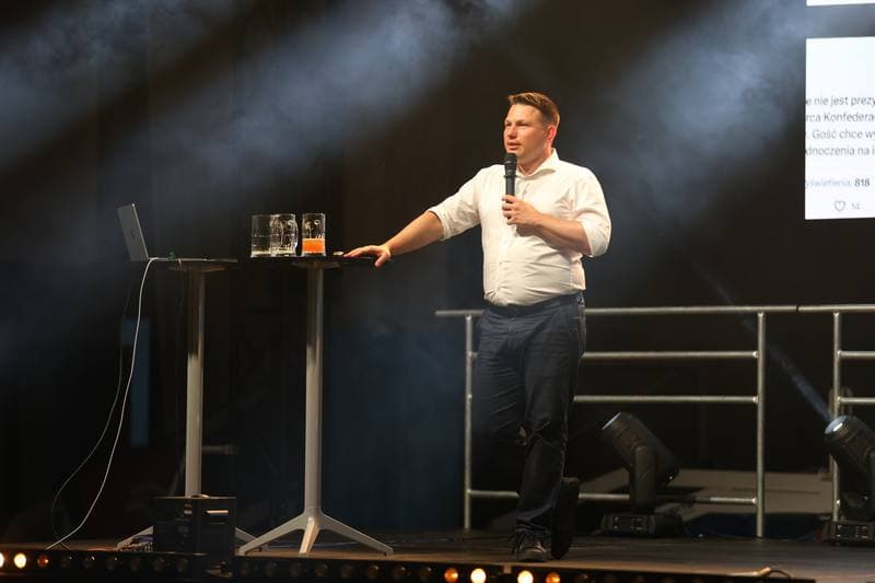 Slawomir Mentzen. Beer with Mentzen. Torun. 06.09.2025