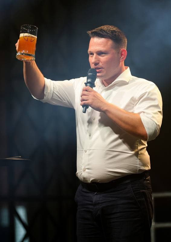 Slawomir Mentzen. Beer with Mentzen. Torun. 06.09.2025