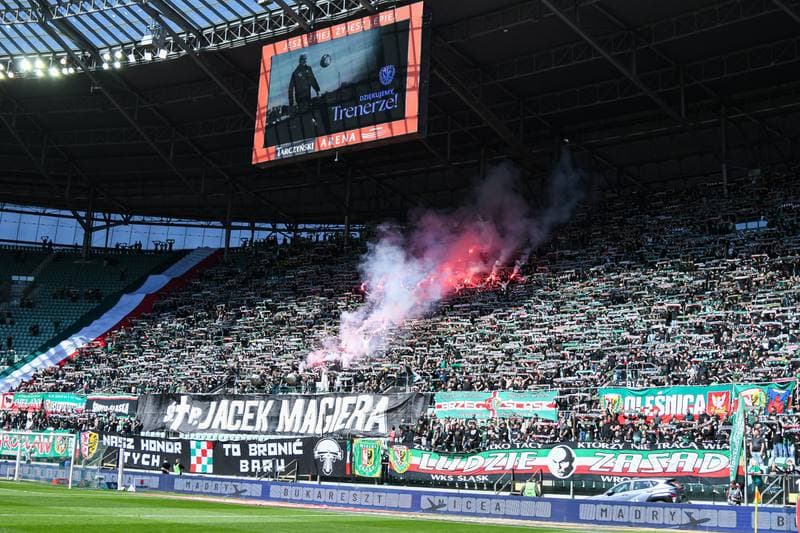 Football. Betclic I Liga. Slask Wroclaw - Znicz Pruszkow. 18.04.2026