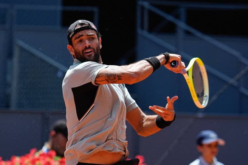 Tennis. Mutua Madrid Open. Dino Prizmic - Matteo Berrettini. 22.04.2026