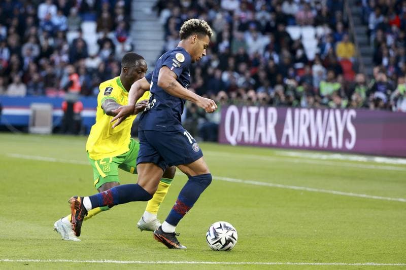 Football. Ligue 1. Paris Saint-Germain - FC Nantes. 22.04.2026