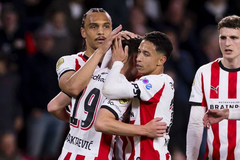 Football. Eredivisie. PSV - PEC Zwolle. 23.04.2026