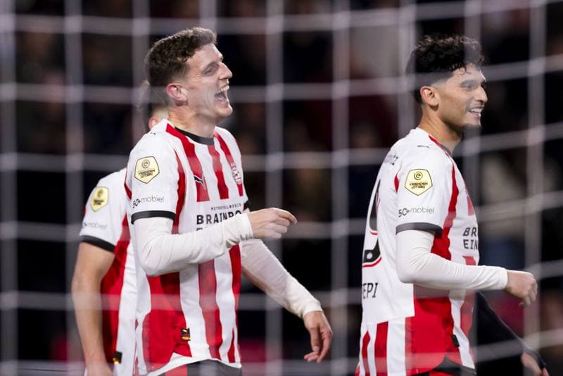 Football. Eredivisie. PSV - PEC Zwolle. 23.04.2026