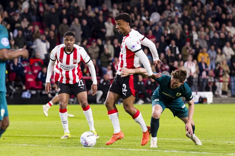 Football. Eredivisie. PSV - PEC Zwolle. 23.04.2026