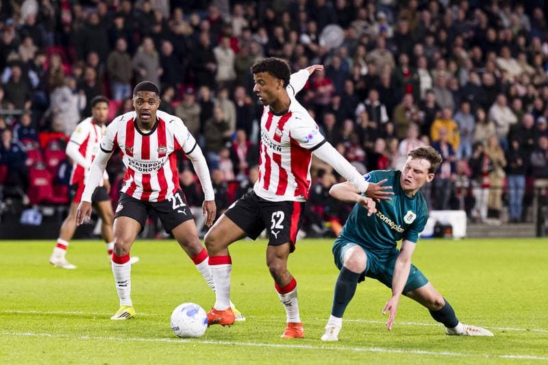 Football. Eredivisie. PSV - PEC Zwolle. 23.04.2026