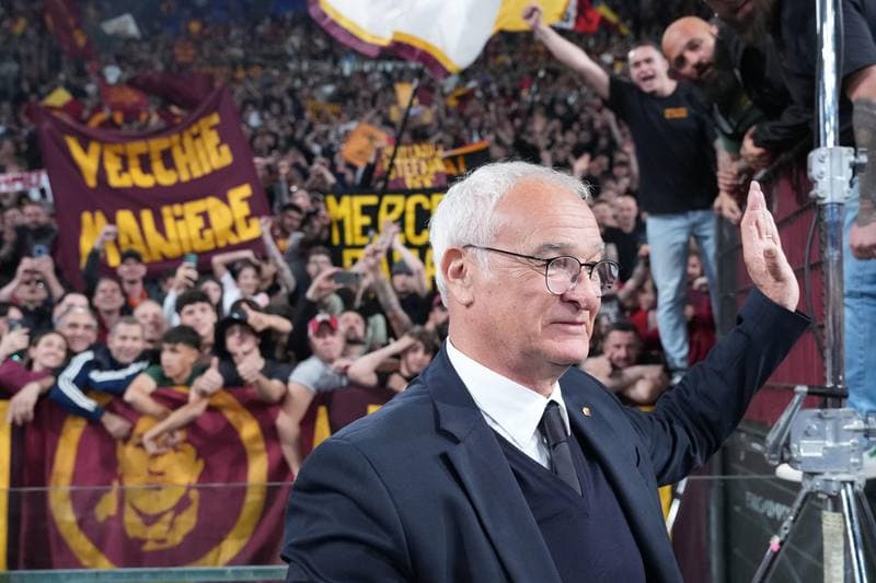 Football. Serie A. Roma - AC Milan. 18.05.2025