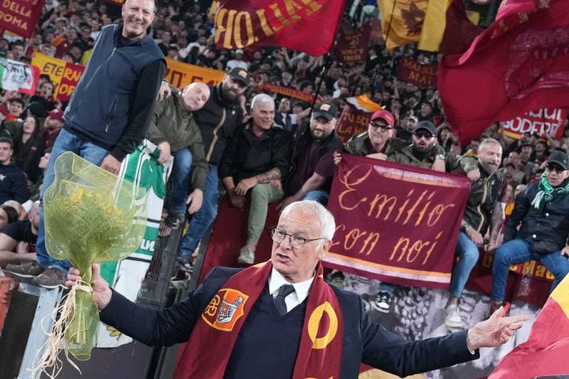 Football. Serie A. Roma - AC Milan. 18.05.2025