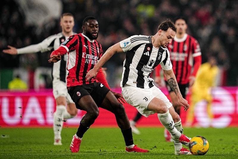 Football. Serie A. Juventus - AC Milan. 18.01.2024