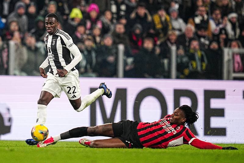Football. Serie A. Juventus - AC Milan. 18.01.2024