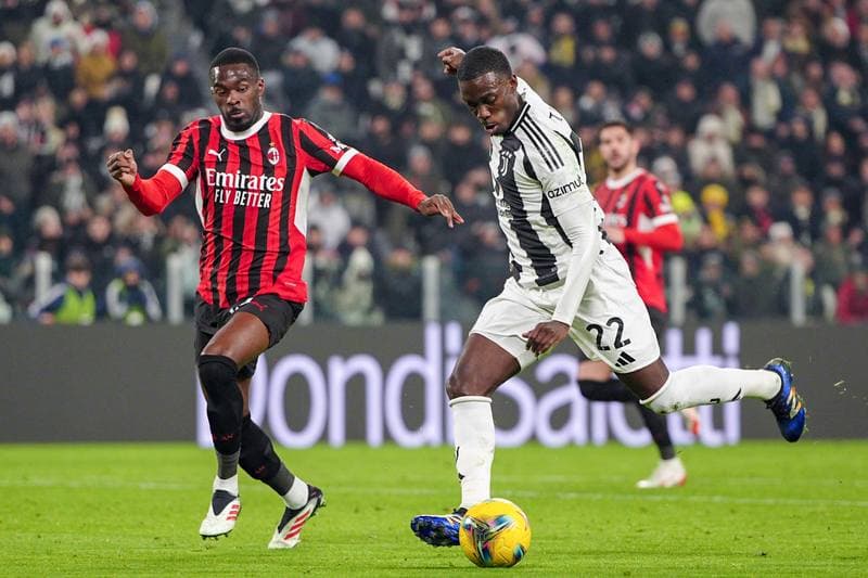 Football. Serie A. Juventus - AC Milan. 18.01.2025