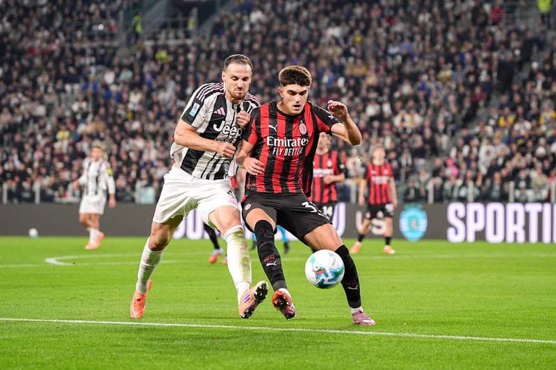 Football. Serie A. Juventus - AC Milan. 05.10.2025