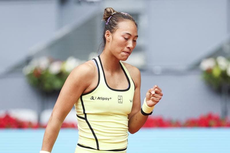Tennis. Mutua Madrid Open. Karolina Pliskova - Maria Sakkari. 24.04.2026