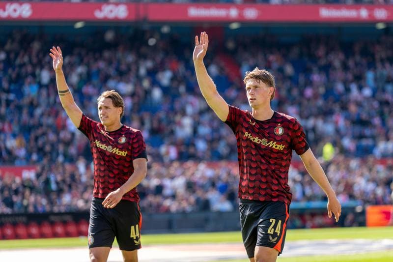 Football. Eredivisie. Feyenoord - FC Groningen. 25.04.2026