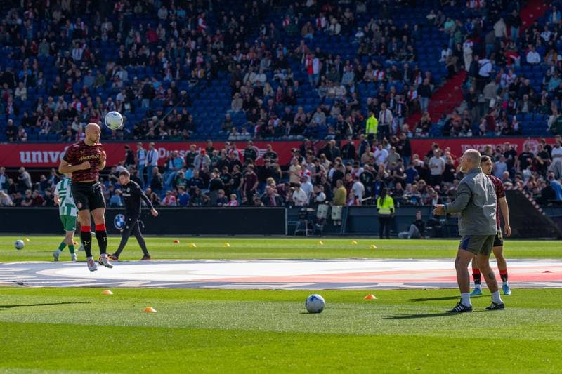 Football. Eredivisie. Feyenoord - FC Groningen. 25.04.2026