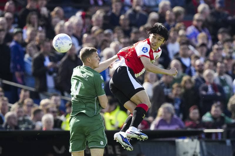Football. Eredivisie. Feyenoord - FC Groningen. 25.04.2026