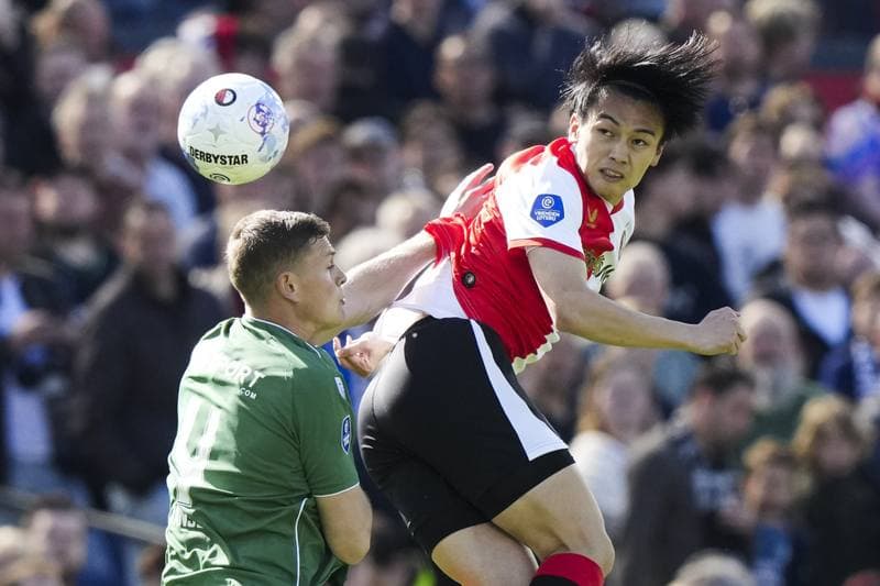 Football. Eredivisie. Feyenoord - FC Groningen. 25.04.2026