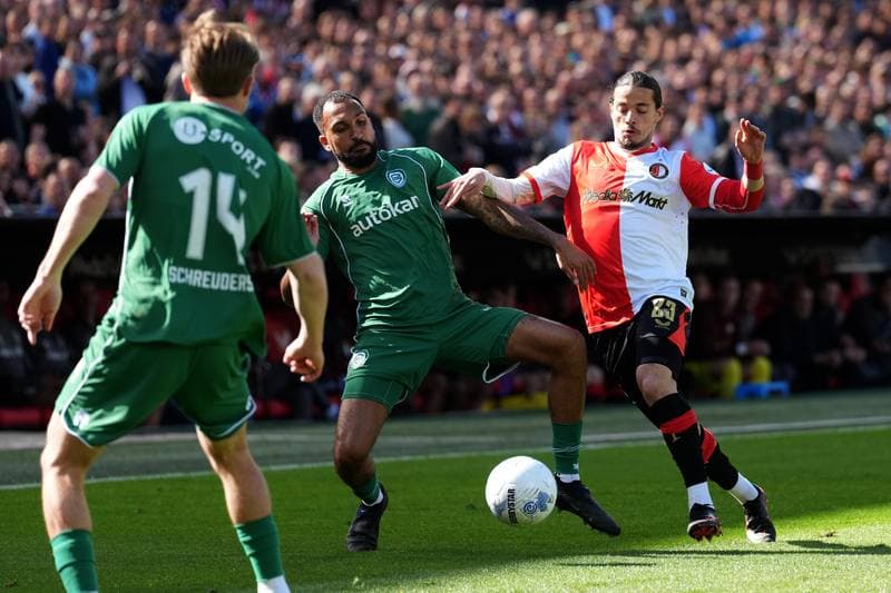 Football. Eredivisie. Feyenoord - FC Groningen. 25.04.2026