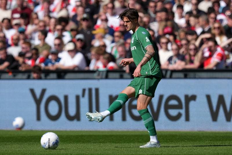 Football. Eredivisie. Feyenoord - FC Groningen. 25.04.2026