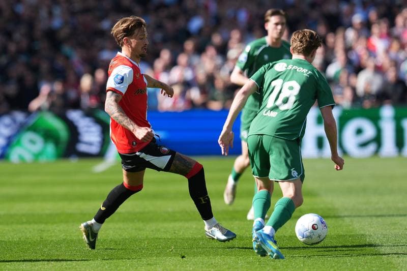 Football. Eredivisie. Feyenoord - FC Groningen. 25.04.2026