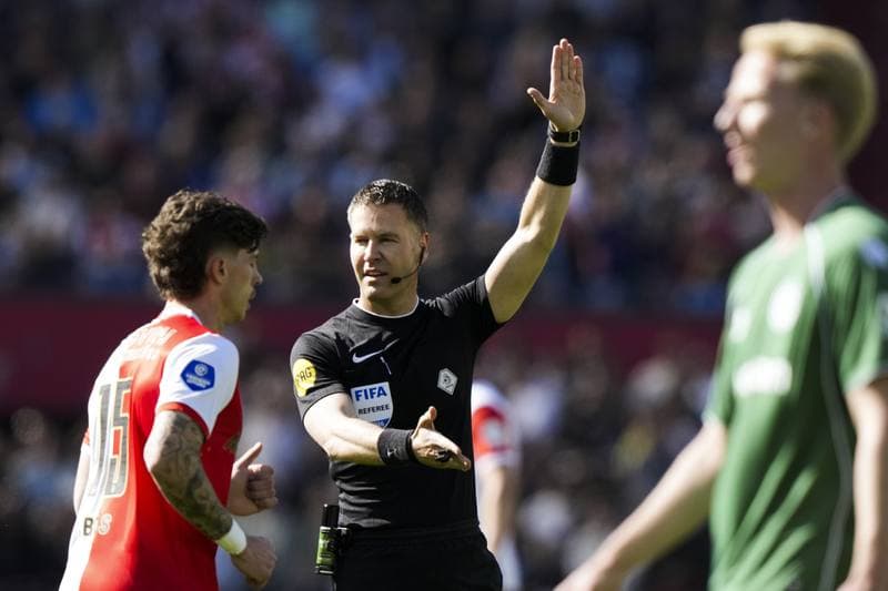 Football. Eredivisie. Feyenoord - FC Groningen. 25.04.2026