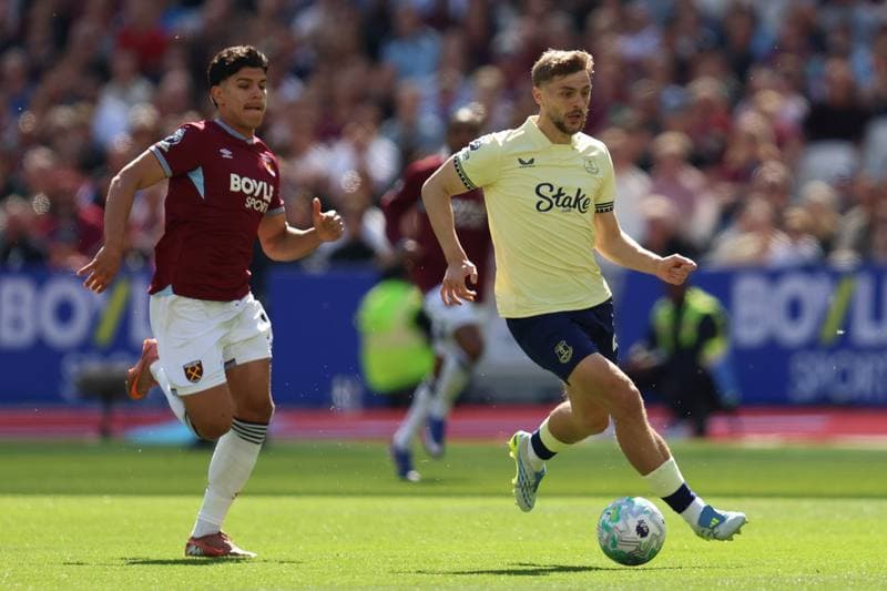 Football. Premier League. West Ham United - Everton. 25.04.2026