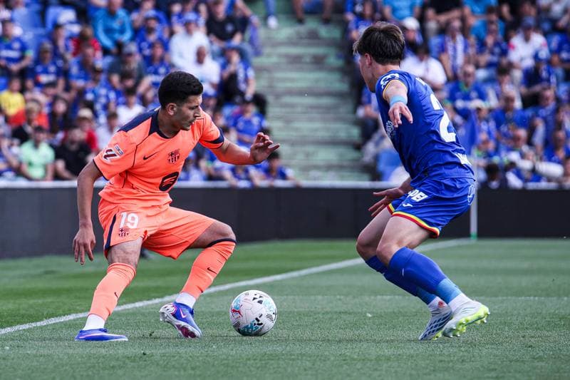 Football. La Liga. Getafe - FC Barcelona. 25.04.2026