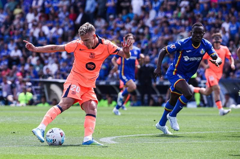 Football. La Liga. Getafe - FC Barcelona. 25.04.2026
