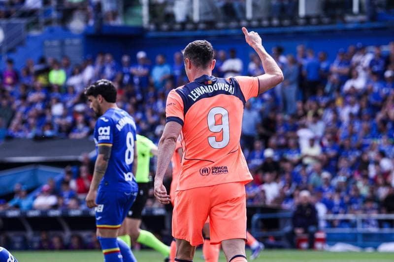 Football. La Liga. Getafe - FC Barcelona. 25.04.2026