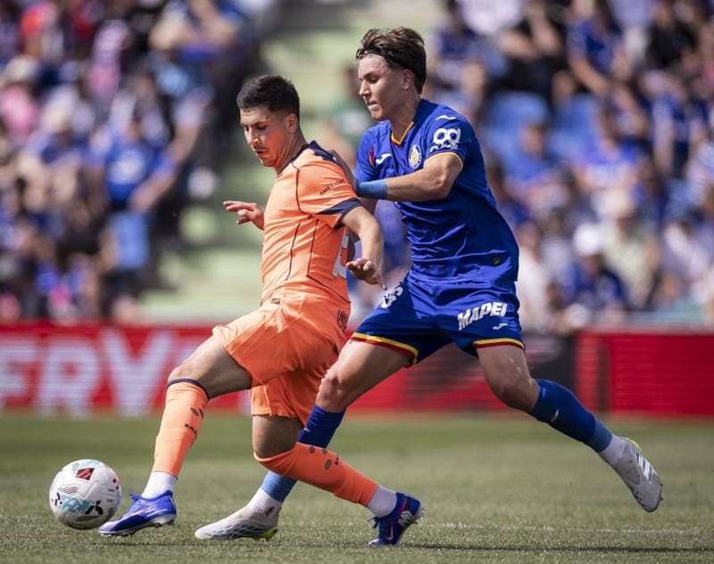 Football. La Liga. Getafe - Barcelona. 25.04.2026
