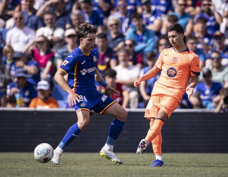 Football. La Liga. Getafe - Barcelona. 25.04.2026