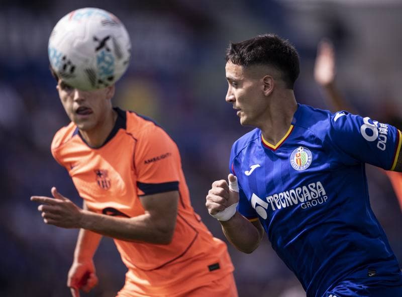 Football. La Liga. Getafe - Barcelona. 25.04.2026