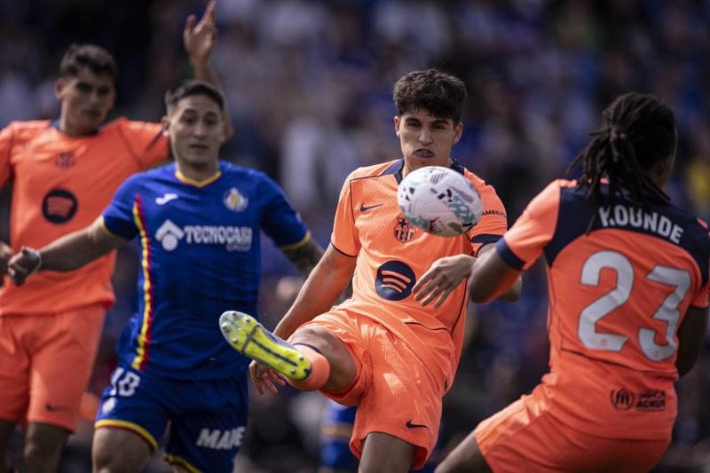 Football. La Liga. Getafe - Barcelona. 25.04.2026