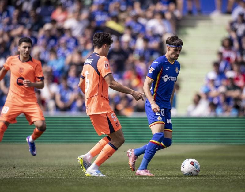 Football. La Liga. Getafe - Barcelona. 25.04.2026