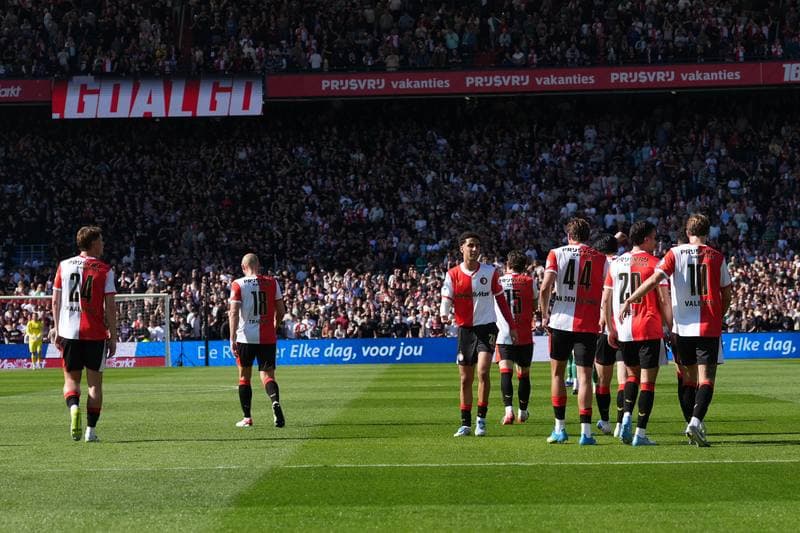 Football. Dutch Eredivisie. Feyenoord - FC Groningen. 25.04.2026