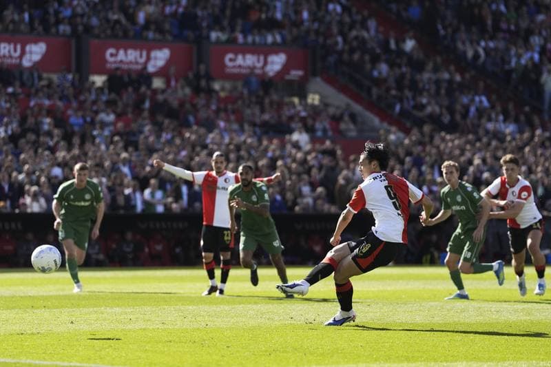Football. Eredivisie. Feyenoord - FC Groningen. 25.04.2026
