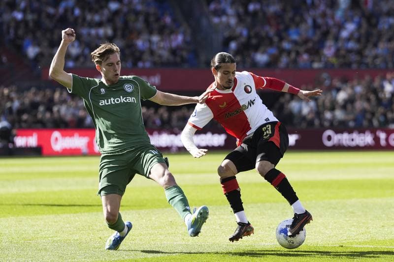 Football. Eredivisie. Feyenoord - FC Groningen. 25.04.2026