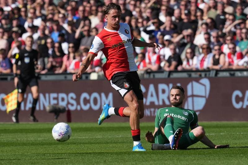 Football. Dutch Eredivisie. Feyenoord - FC Groningen. 25.04.2026