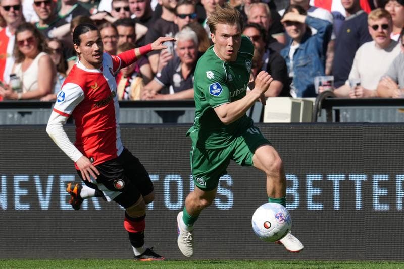Football. Dutch Eredivisie. Feyenoord - FC Groningen. 25.04.2026