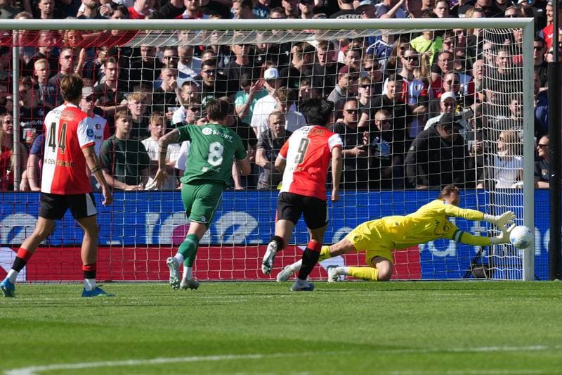 Football. Dutch Eredivisie. Feyenoord - FC Groningen. 25.04.2026