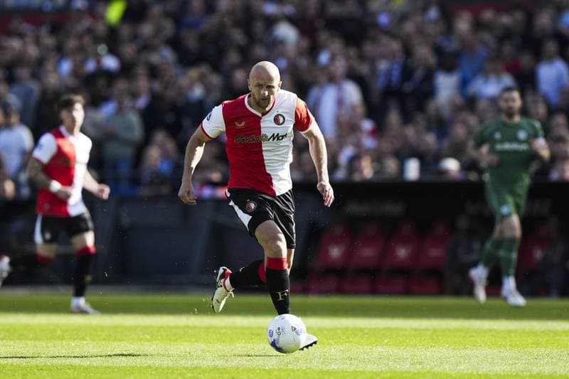 Football. Eredivisie. Feyenoord - FC Groningen. 25.04.2026