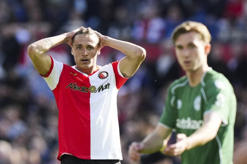 Football. Eredivisie. Feyenoord - FC Groningen. 25.04.2026