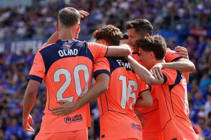 Football. La Liga. Getafe CF - FC Barcelona. 25.04.2026