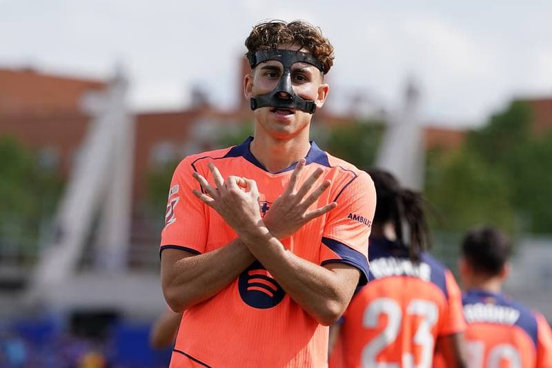 Football. La Liga. Getafe CF - FC Barcelona. 25.04.2026