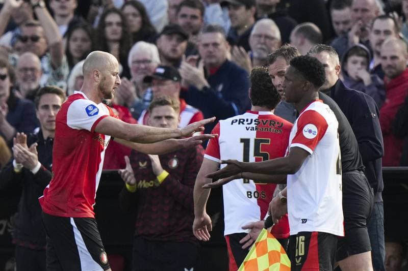 Football. Eredivisie. Feyenoord - FC Groningen. 25.04.2026
