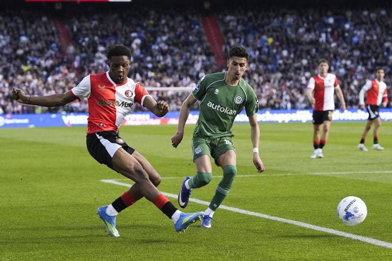 Football. Eredivisie. Feyenoord - FC Groningen. 25.04.2026